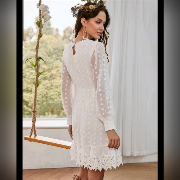 Dress white size L - Picture 2 of 3